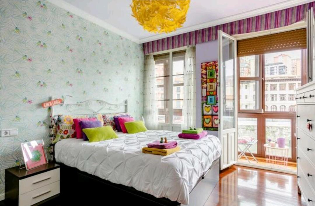 Nuestro Refugio - Casco Viejo Con Wifi Y Parking Gratuito- Apartment Bilbao Bagian luar foto